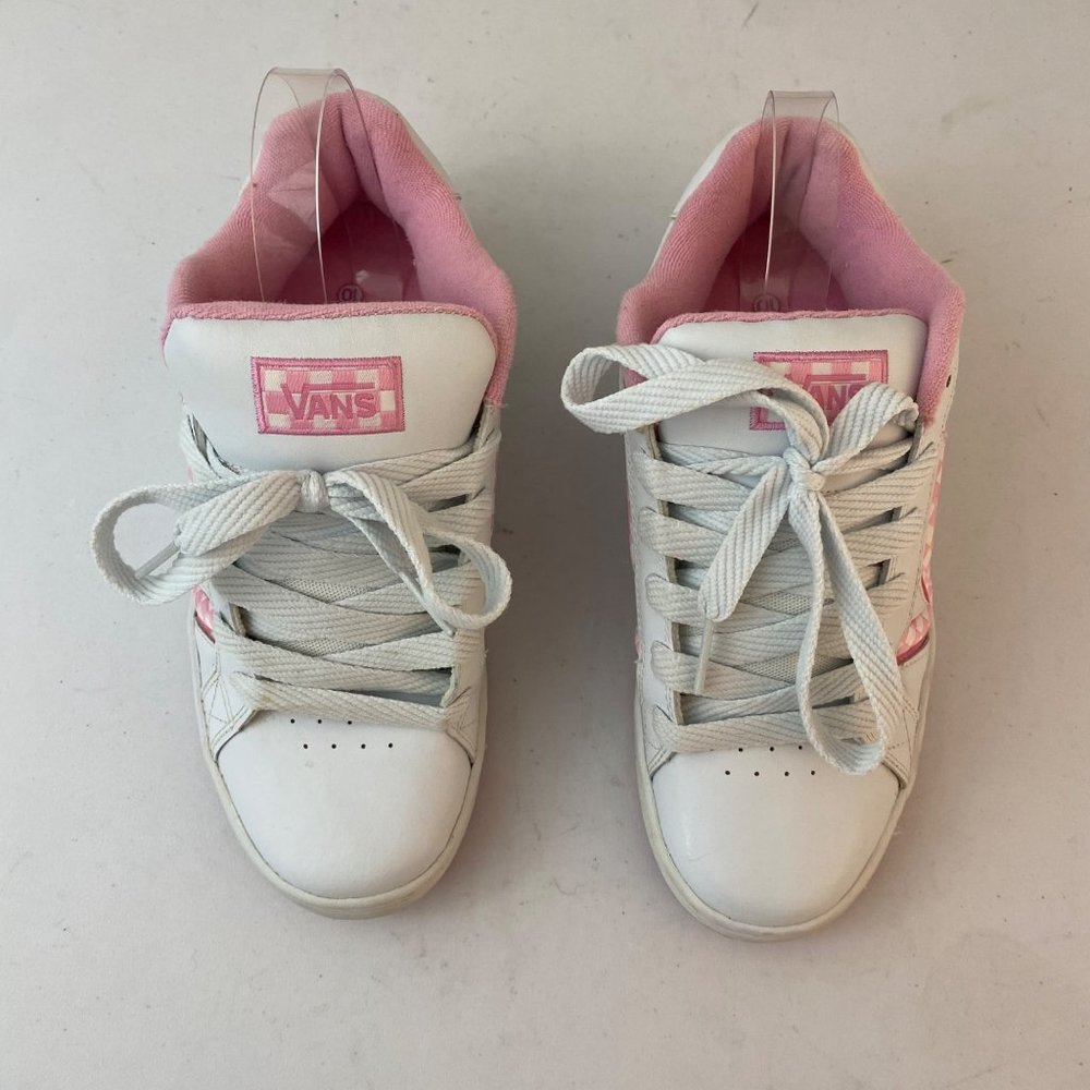 Vans Upland Y2K 90s 2000s Vintage Shoes Sneakers Baby Pink - Picture 2 of 9